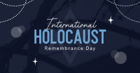 Holocaust Memorial Day Facebook Ad Design