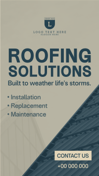 Corporate Roofing Solutions TikTok video Image Preview