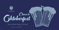 Oktoberfest Beer Night Facebook Ad Design