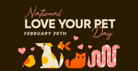 National Love Your Pet Day Facebook Ad Design