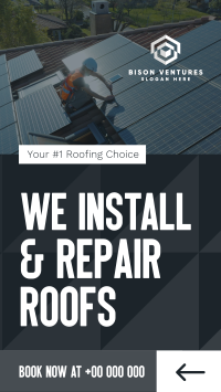 TopTier Roofing Solutions TikTok Video Image Preview