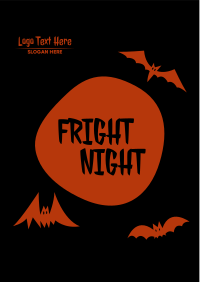 Fright Night Bats Flyer Image Preview