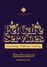 Pet Care Services Poster Image Preview