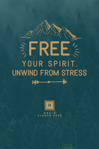 Free Your Spirit Pinterest Pin Design