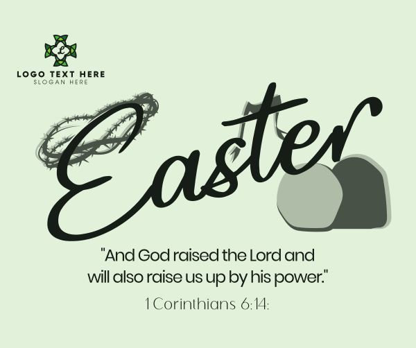 Easter Miracle Facebook Post Design Image Preview