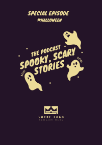 Spooky Stories Poster Design