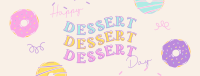 Dessert Day Delights Facebook Cover Design