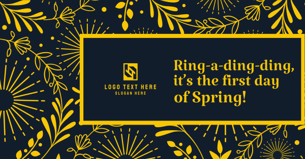 Spring Time Facebook Ad Design Image Preview