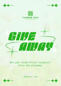 Generic Giveaway Y2k Poster Image Preview