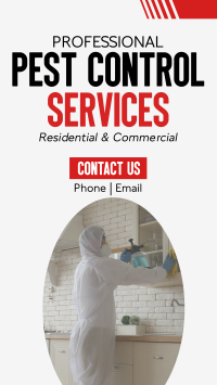 Pest Control Business Services Instagram Reel Preview