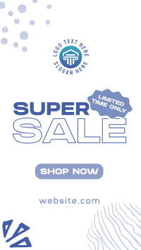 Modern Super Sale TikTok video Image Preview