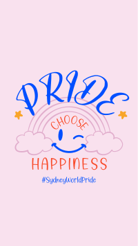 Doodle Sydney Pride Instagram story Image Preview