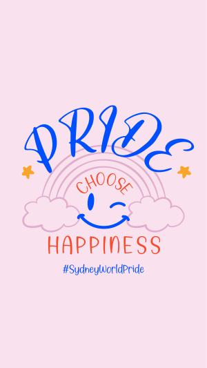 Doodle Sydney Pride Instagram story Image Preview