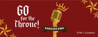 Karaoke King Facebook cover Image Preview