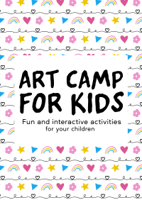 Art Projects For Kids Flyer Design