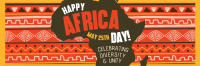 Africa Day Greeting Twitter Header Image Preview