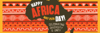 Africa Day Greeting Twitter header (cover) Image Preview