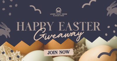 Quirky Easter Giveaways Facebook ad Image Preview