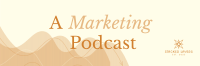 Marketing Professional Podcast Twitter Header Image Preview