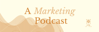 Marketing Professional Podcast Twitter Header Image Preview