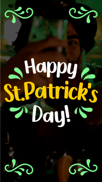 Happy St. Patrick's Day Facebook Story Preview