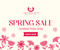 Celebrate Spring Sale Facebook Post Design