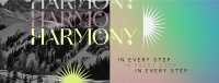 Harmony in Every Step Facebook Cover Design