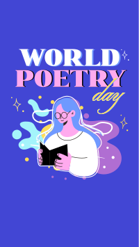 Celebrating Poetry Instagram story Image Preview