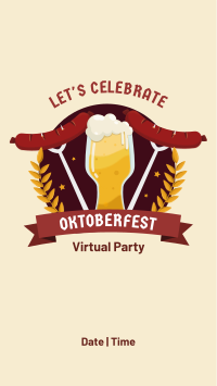 Celebrate Oktoberfest Instagram Story Design