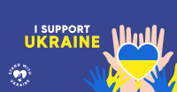 I Support Ukraine Facebook ad Image Preview