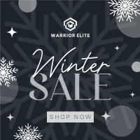 Winter Snowball  Sale Instagram post Image Preview