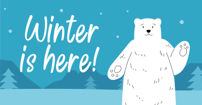 Polar Winter Facebook ad Image Preview