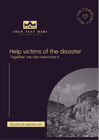 Help Disaster Victims Flyer Image Preview