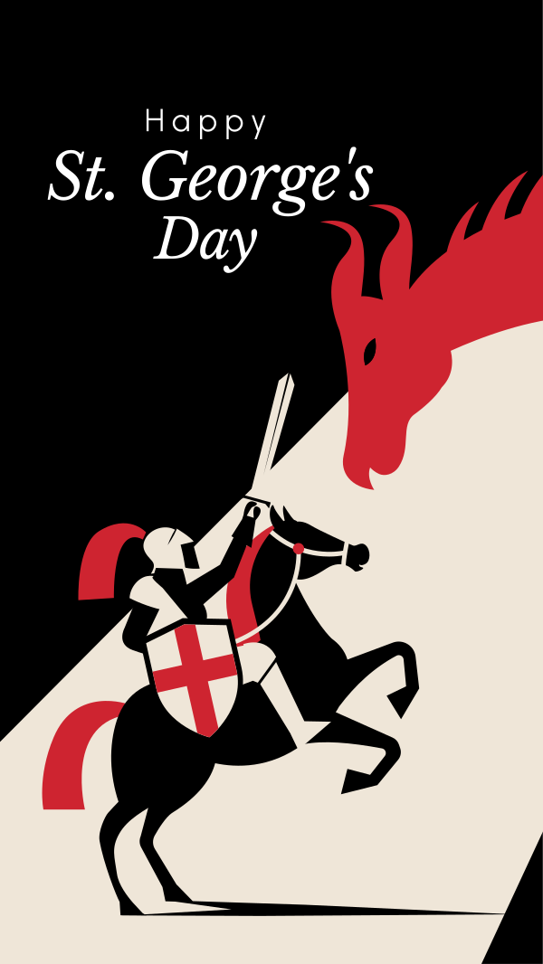 St. George's Day Instagram Story Design Image Preview