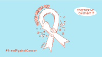 World Cancer Day Holding Zoom Background Image Preview