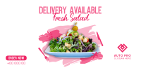 Fresh Salad Twitter post Image Preview