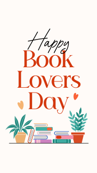 Book Lovers Celebration Instagram reel Image Preview