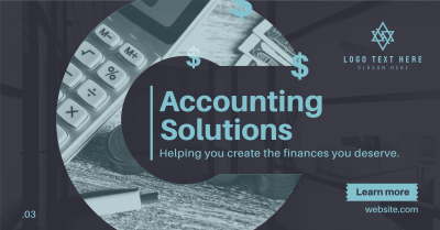 Accounting Solution Facebook ad Image Preview