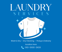 Best Laundry Service Facebook Post Design
