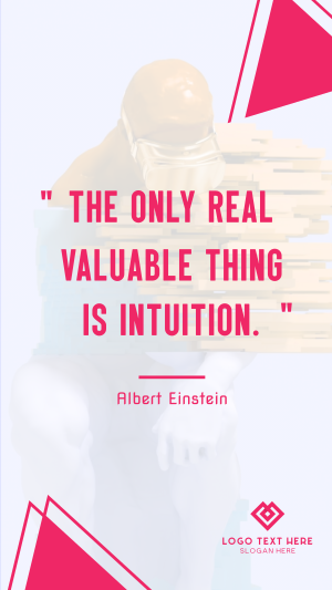 Intuition Philosophy Facebook story Image Preview