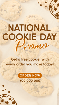 Cookie Day Discount YouTube short Image Preview