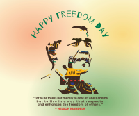 Face of Freedom Facebook Post Design