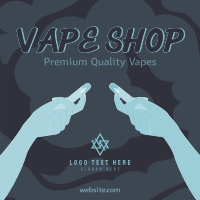 Premium Vapes Linkedin Post Preview