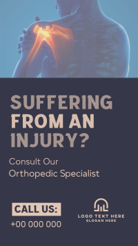 Orthopedic Consultation Instagram Story Design