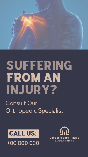 Orthopedic Consultation Instagram story Image Preview