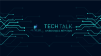 Tech Wires YouTube Banner Design