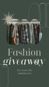 Elegant Fashion Giveaway Instagram story Image Preview