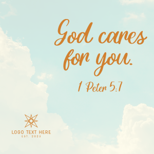 God Cares Instagram Post Image Preview