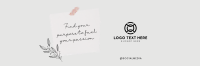 Paper Tear Motivational Quotes Twitter Header Preview