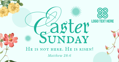 Easter Floral Facebook ad Image Preview